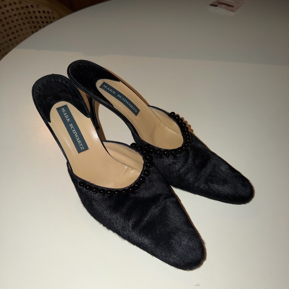 Mark Schwartz Ponyhair mules